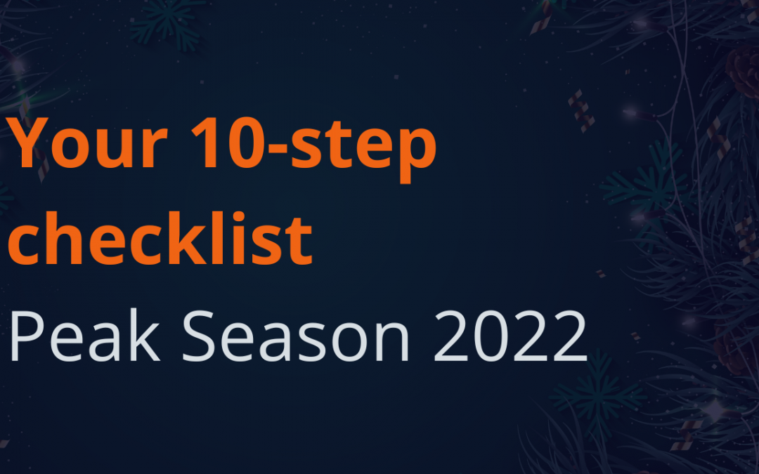 On site checklist for holiday season 2022